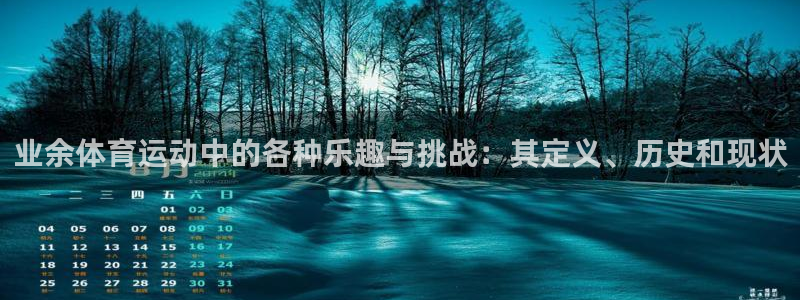 火凤体育赛事直播：业余体育运动中的各种乐趣与挑战：其定义、历史和现状